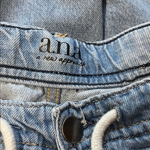 Slouchy wide leg Denim Pants - Picture 3 of 6